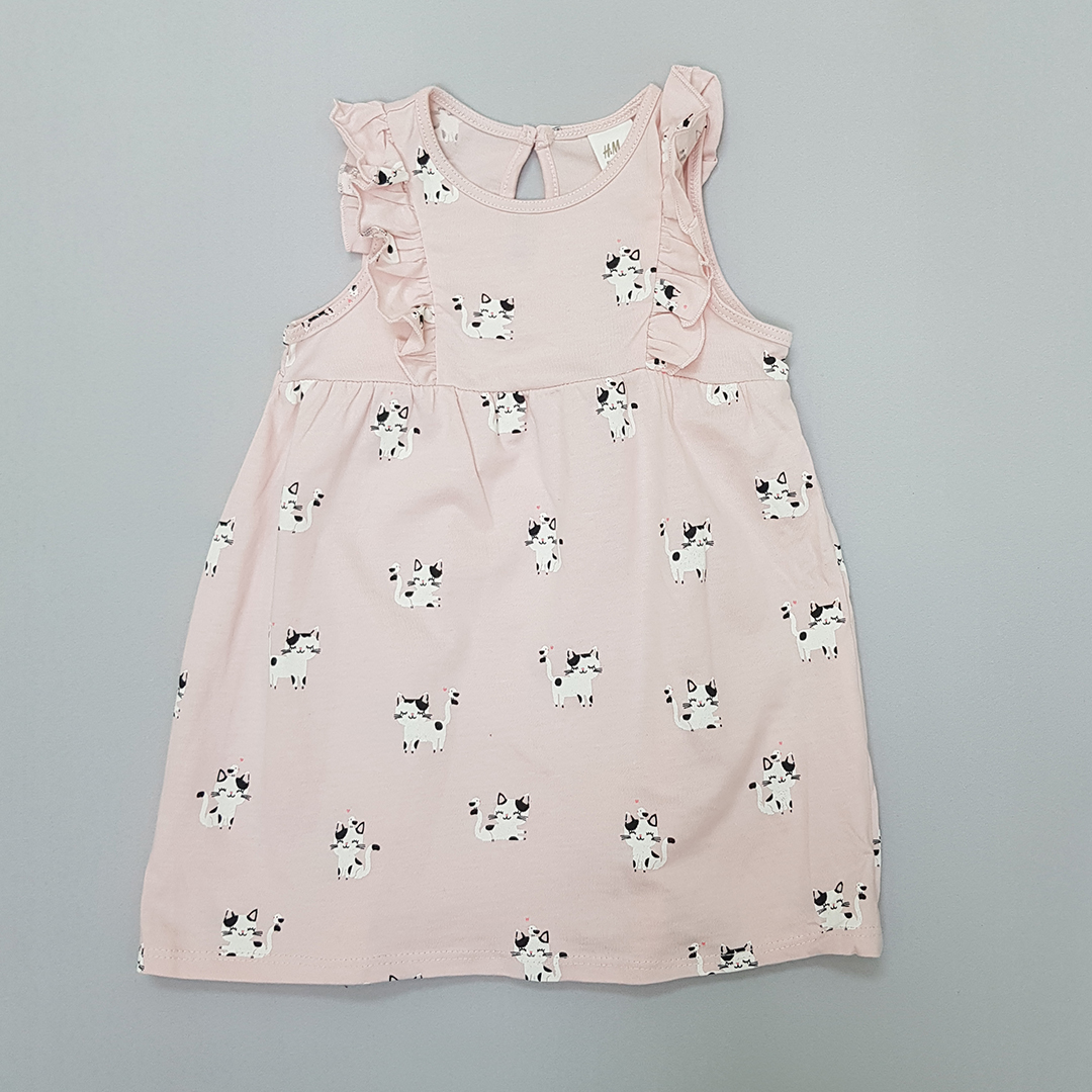 سارافون دخترانه 30928 سایز 4 ماه تا 2 سال مارک H&M