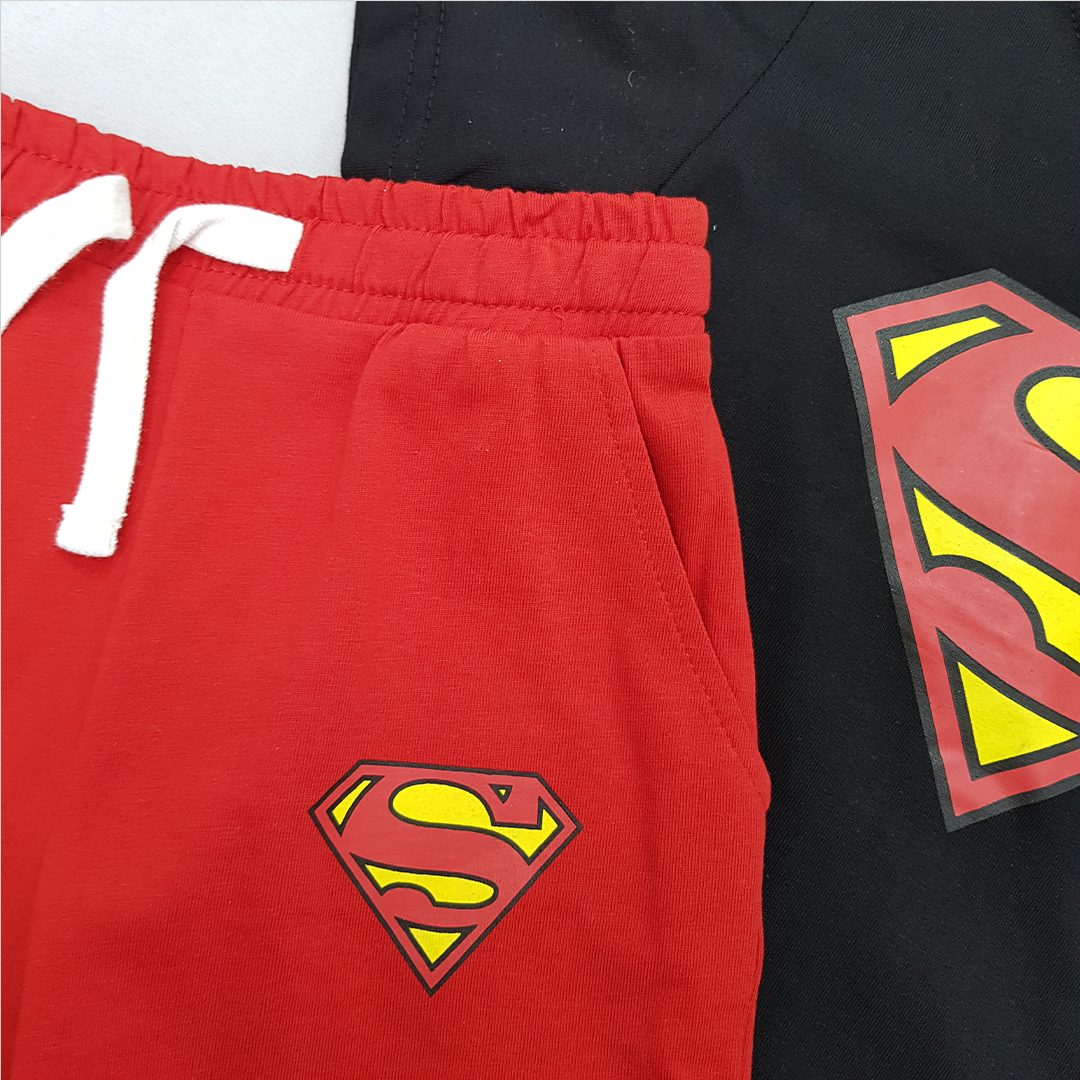 ست پسرانه 31021 سایز 2 تا 8 سال مارک SUPER MAN