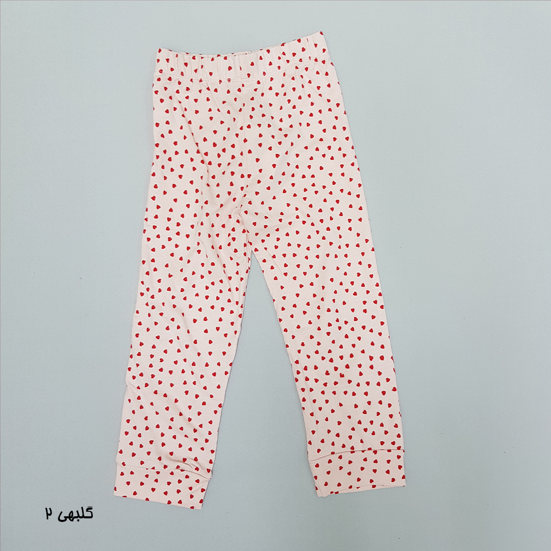 شلوار راحتی دخترانه 31255 سایز 2 تا 12 سال مارک COTTON CANDY
