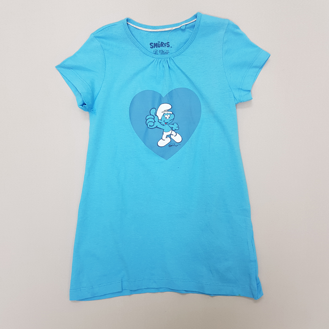 تونیک دخترانه 31611 سایز 3 تا 8 سال مارک SMURFS