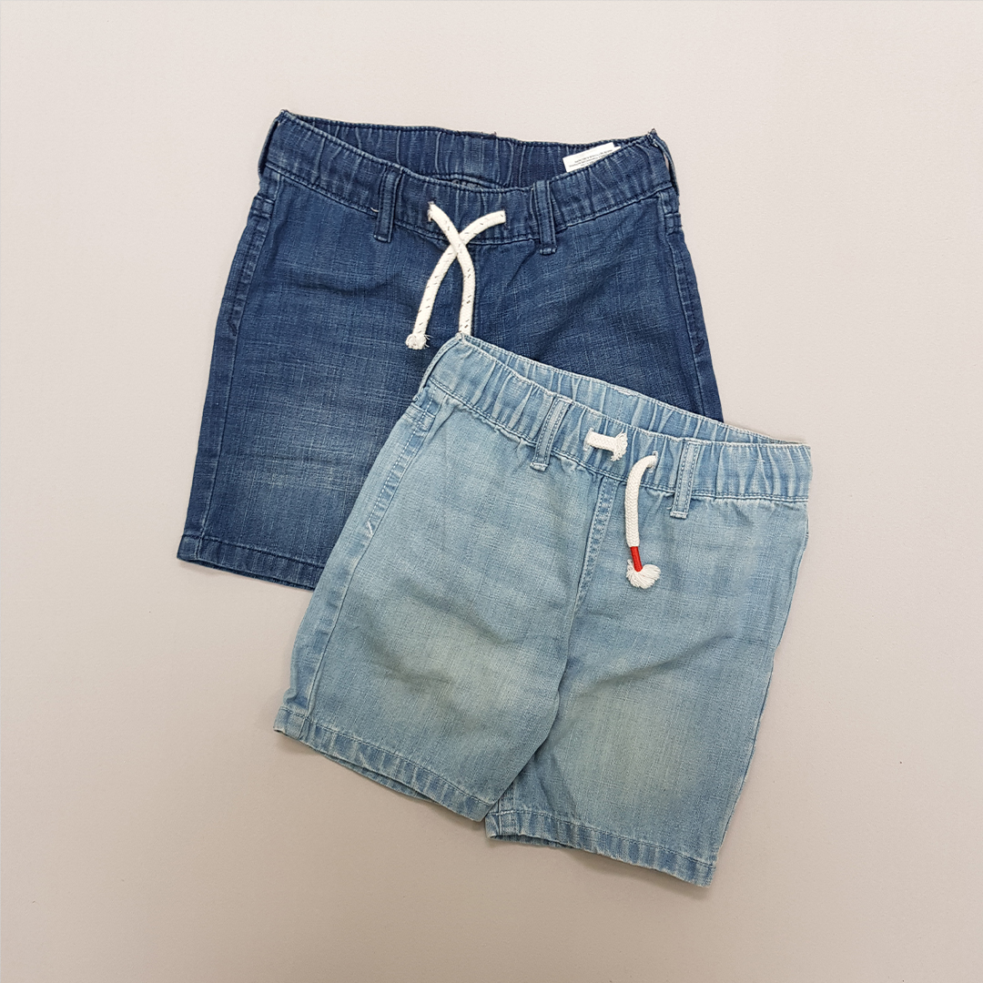 شلوارک جینز 31574 سایز 1.5 تا 10 سال مارک H&M   *