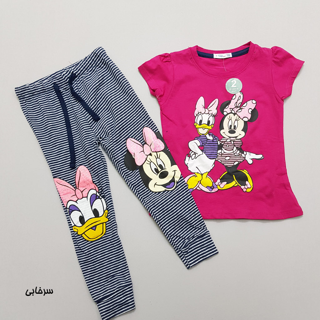 ست دخترانه 32258 سایز 2 تا 10 سال مارک Flamingo