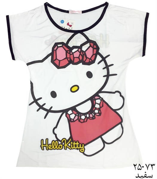 بلوز هلوکیتی زنانه 25073 سایز Free مارک Hello Kitty