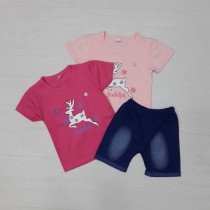 ست بلوز شورت عکس دار 6001940