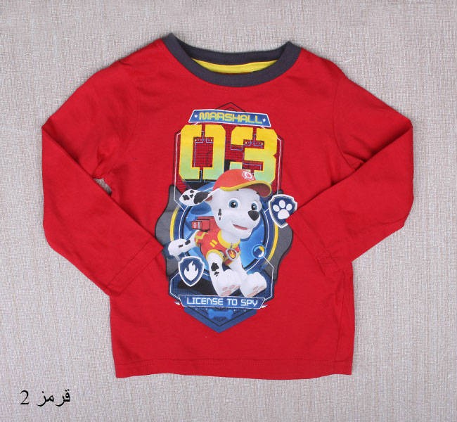 بلوز پسرانه 18394 سایز 3 تا 6 سال مارک NICKELODEON