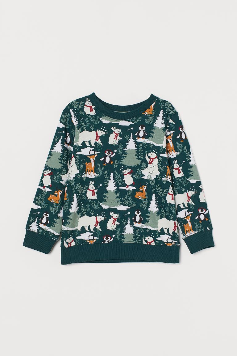 پلیور توپنبه ای بچگانه 33362 سایز 3 تا 4 سال کد 14 مارک H&M