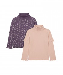 بلوز یقه اسکی دخترانه 33491 سایز 4 تا 9 سال مارک Mothercare   *