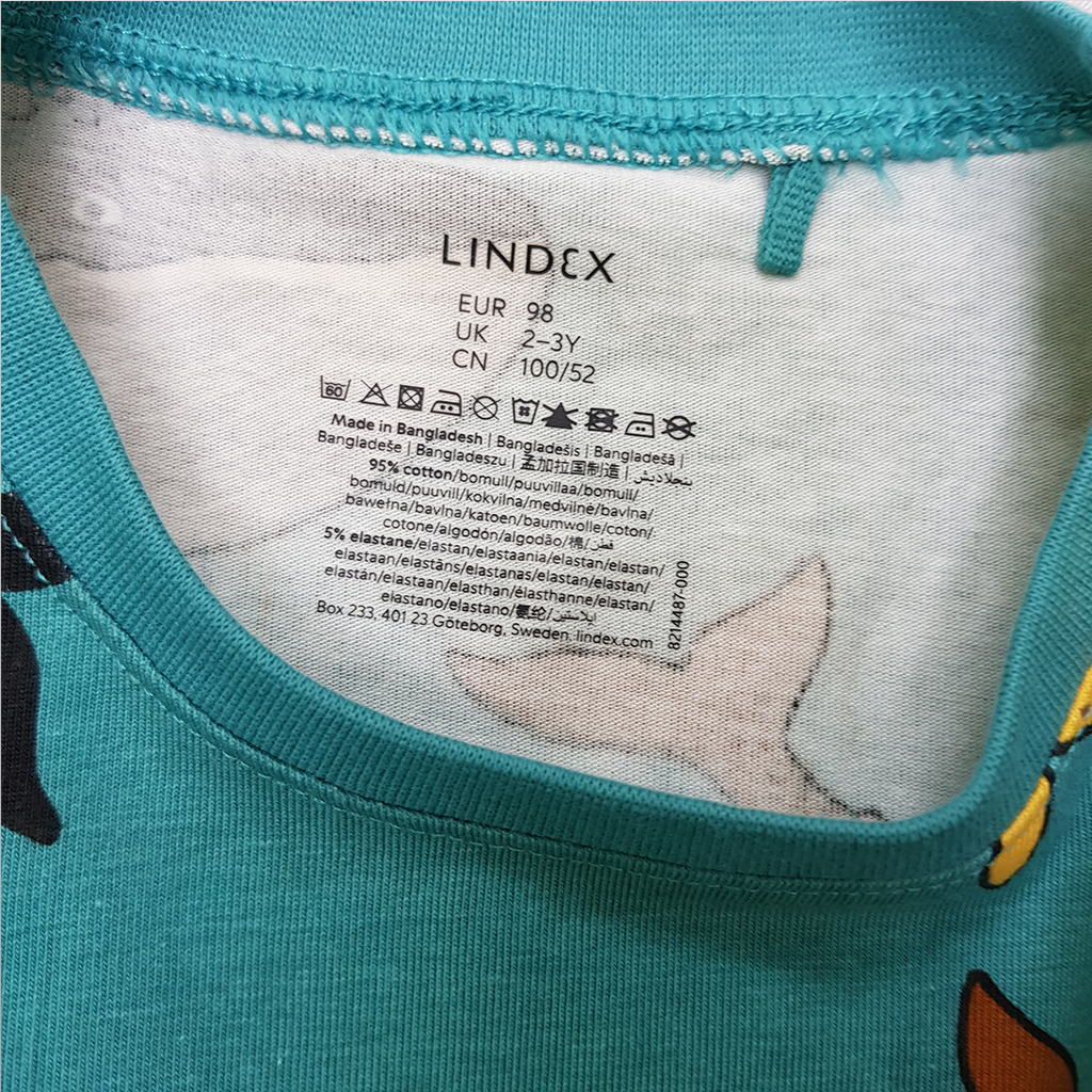 بلوز پسرانه 33646 سایز 1.5 تا 10 سال کد 1 مارک LINDEX