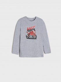 بلوز پسرانه 34101 سایز 2 تا 10 سال مارک FOX&BUNNY