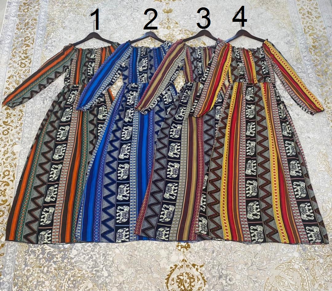 پیراهن ساحلی آستین دار زنانه کد 407562