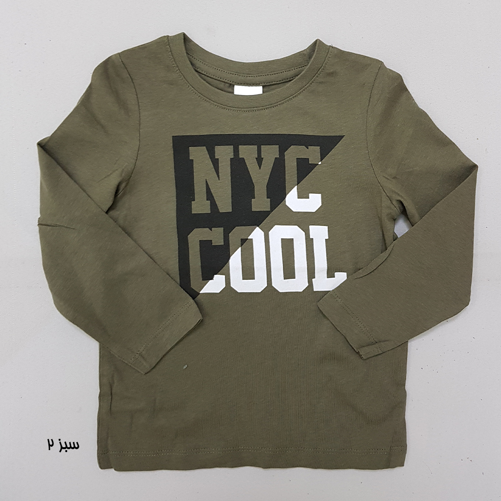 بلوز پسرانه 34608 سایز 2 تا 10 سال کد 2 مارک Palomino