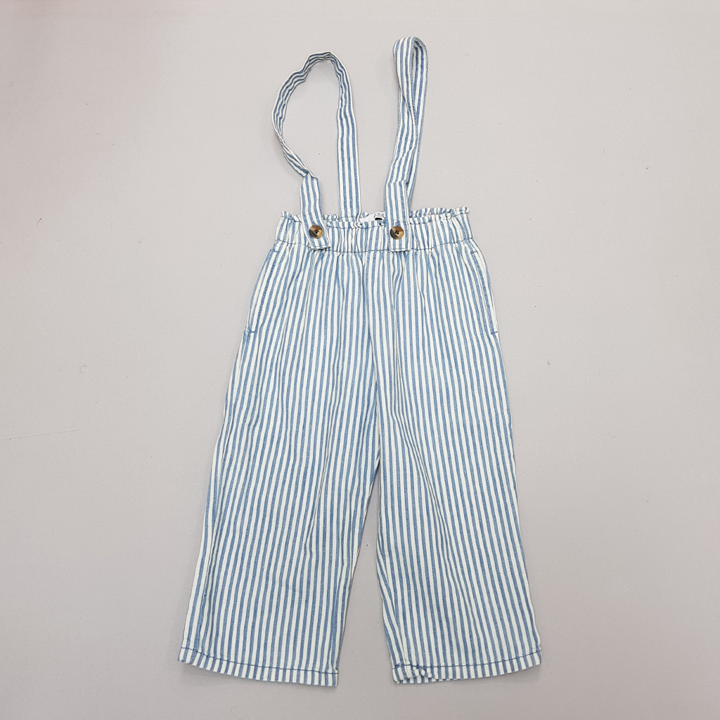 شلوار ساسبندار 35165 سایز 9 ماه تا 5 سال مارک ZARA   *