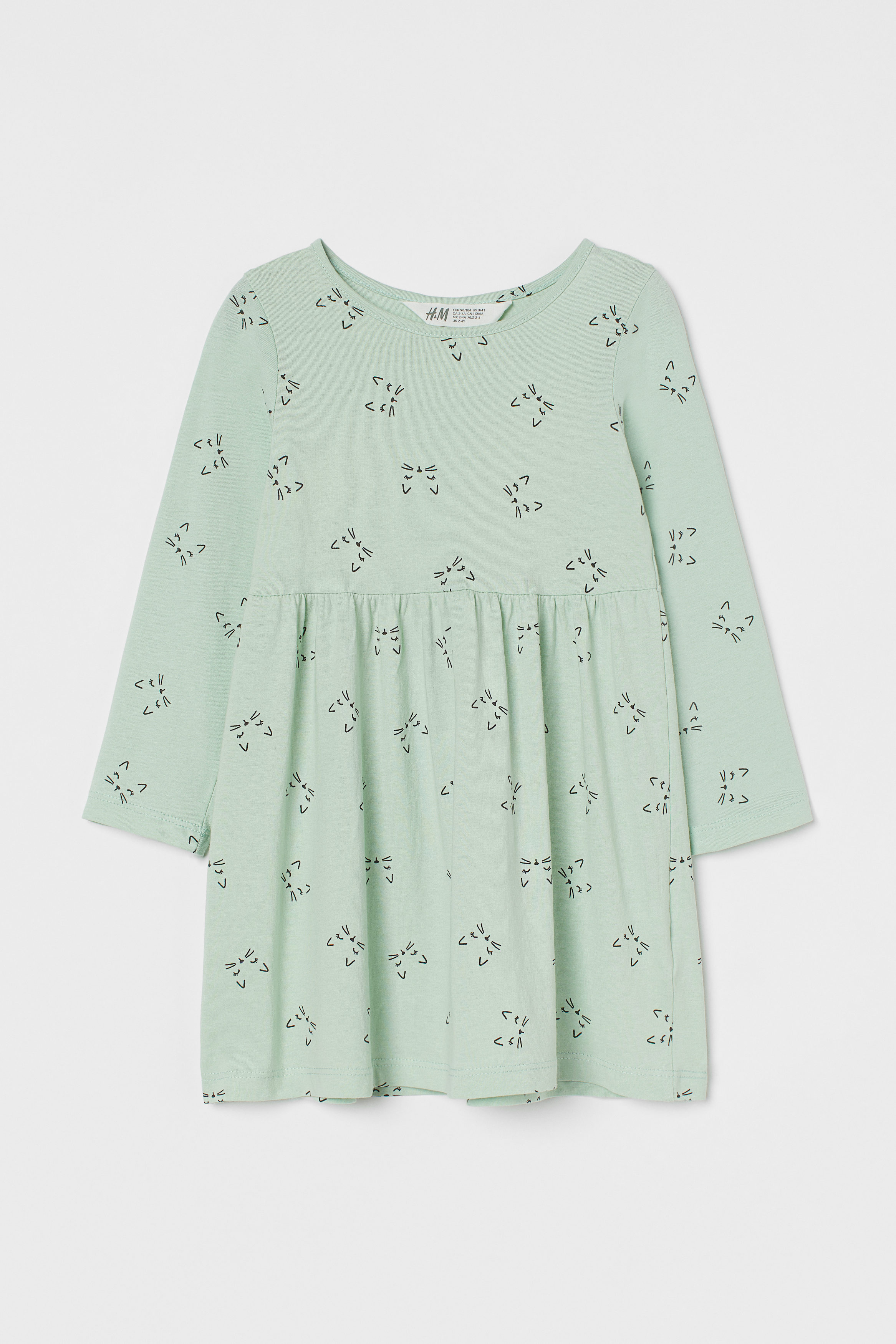 سارافون دخترانه 35221 سایز 18 ماه تا 11 سال کد 13 مارک H&M