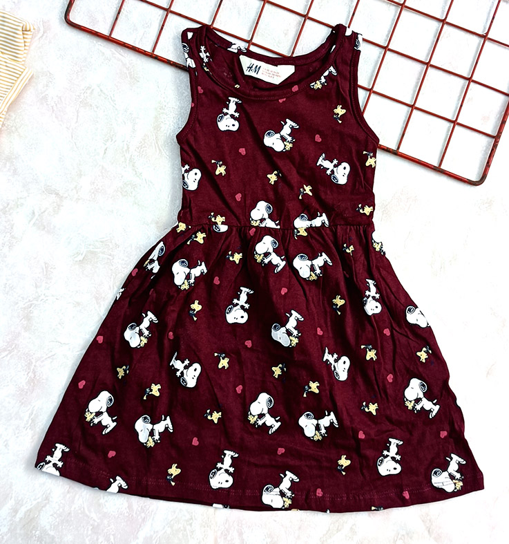 سارافون دخترانه سایز 12 ماه تا 5 سال مارک H&M کد 2204716