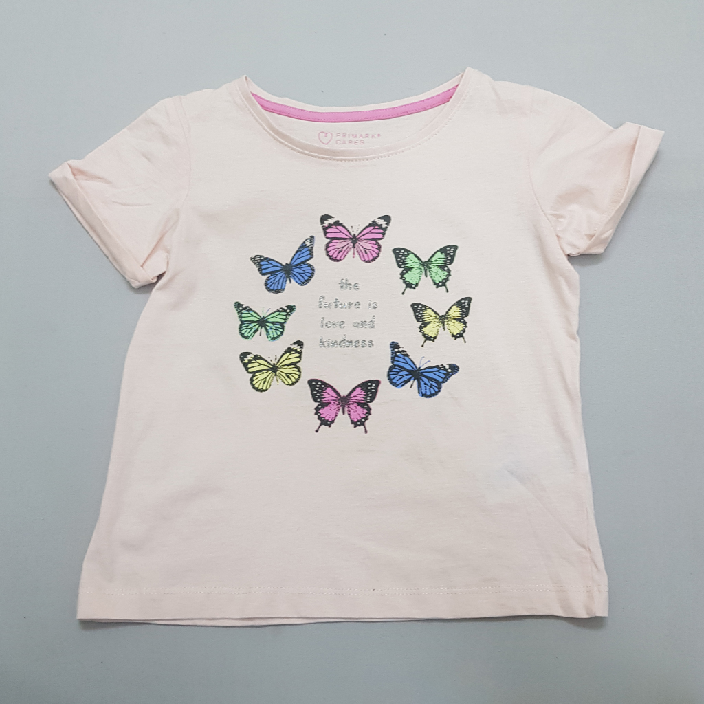 تی شرت دخترانه 36171 سایز 7 تا 15 سال کد 5 مارک primark