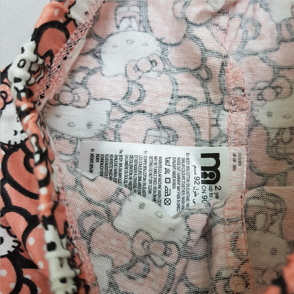 ست دخترانه 31943 سایز 2 تا 12 سال مارک Mothercare   *