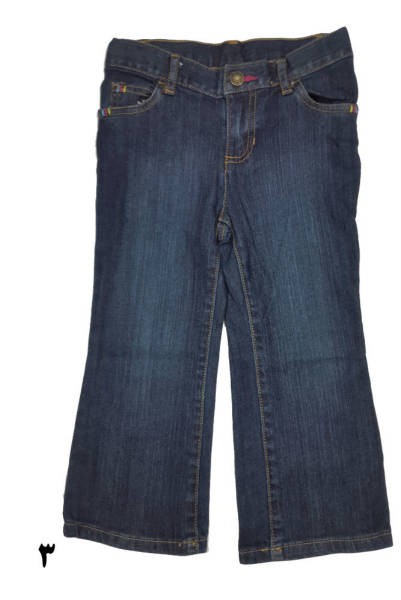 شلوار جینز دخترانه 10190 سایز 1 تا 6 سال مارک carters