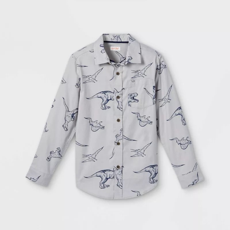 پیراهن پسرانه 36954 سایز 4 تا 18 سال مارک CAT&JACK