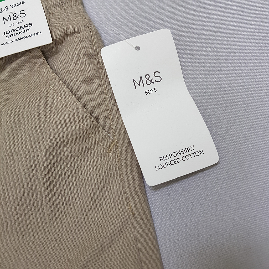 شلوار کتان پسرانه 36953 سایز 2 تا 13 سال مارک M&S   *