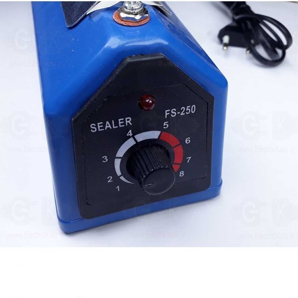دستگاه پرس دستی دوخت پلاستیک PFS 250 کد 801665