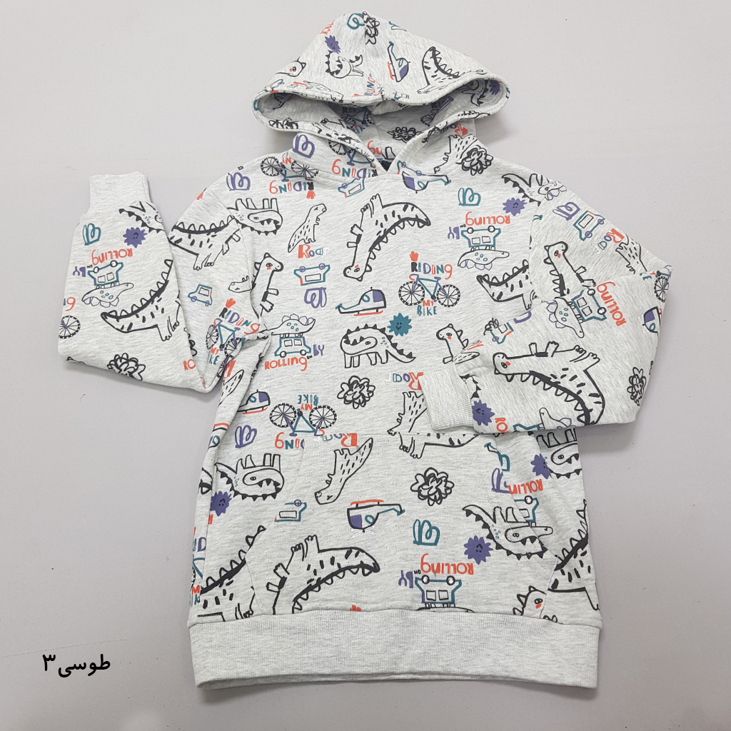 هودی پسرانه 37039 سایز 2 تا 10 سال کد 7 مارک H&M