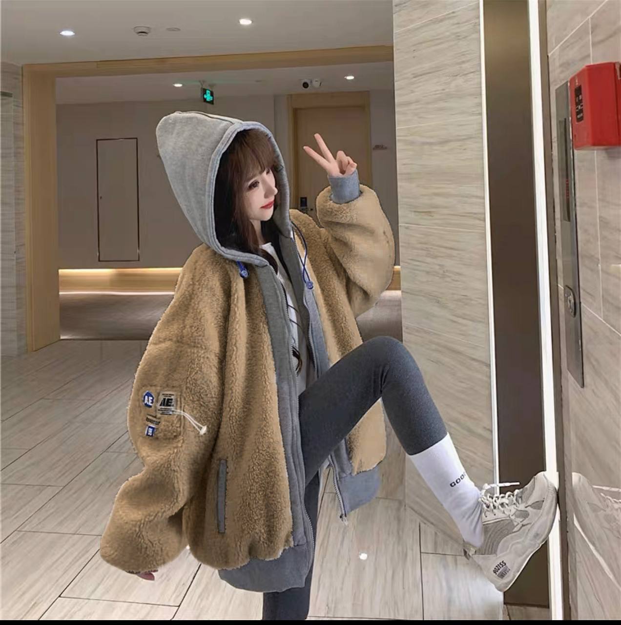سویشرت تدی زنانه کد 410011