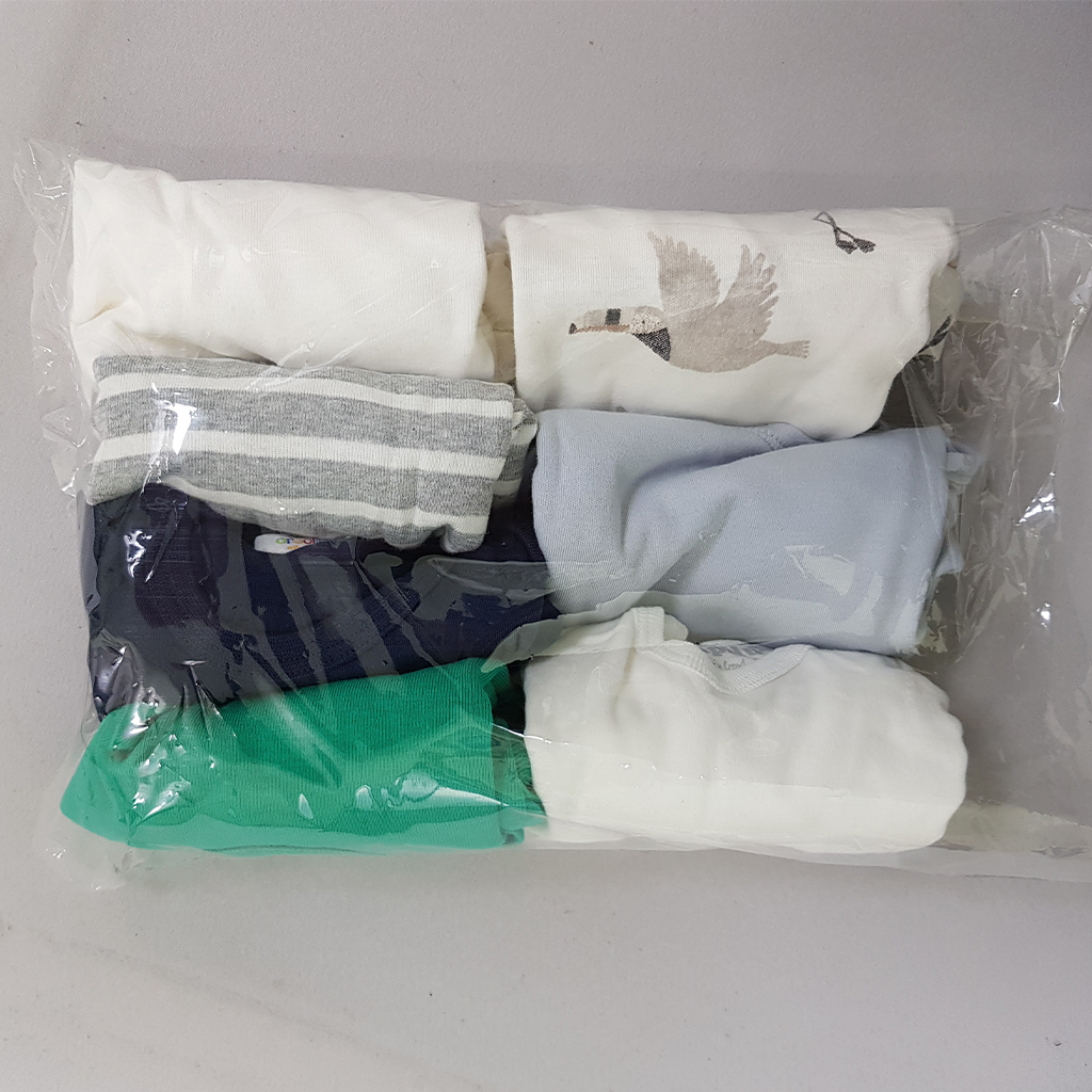 بادی هفت عددی آستین بلند دخترانه 37500 سایز 3 تا 24 ماه مارک Fox&Bunny