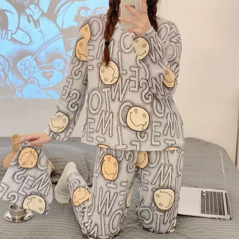 ست بلوز شلوار ژورژت دخترانه410177 کد2