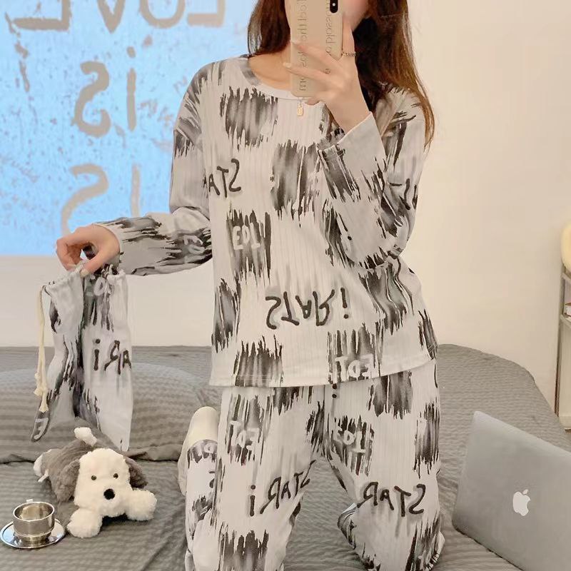 ست بلوز شلوار ژورژت زنانه 410177 کد4