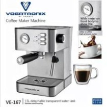 اسپرسو ساز وگاتی مدل VOGATRONIX VE-166 کد 801777