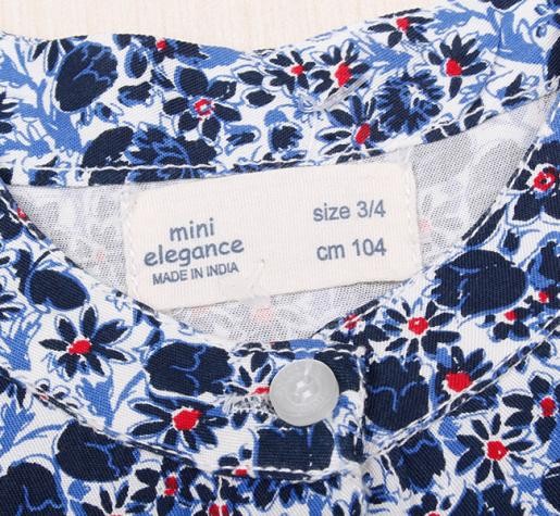 مانتو سارافونی دخترانه 11742 سایز 3 تا 8 سال مارک MINI ELEGANCE