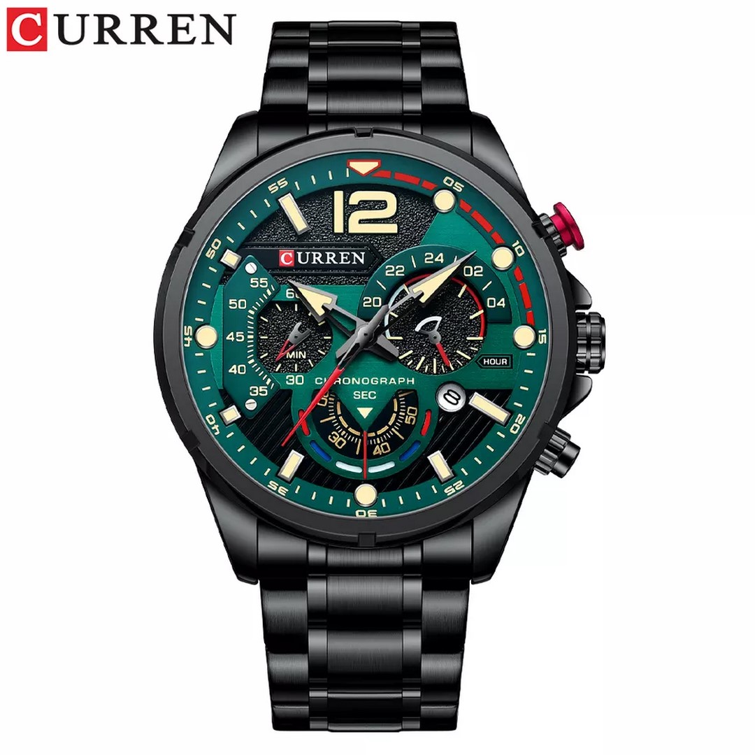 ساعت مردانه سه موتوره 21126 (8395) مارک CURREN