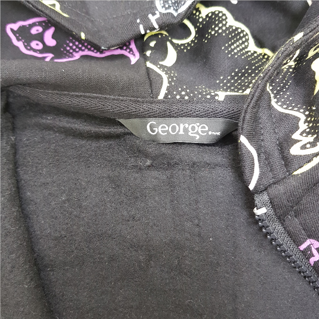 سویشرت توپنبه ای پسرانه 37948 سایز 2 تا 12 سال مارک GEORGE