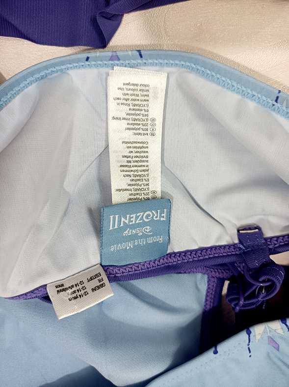 بیکینی دخترانه مدل نیم تنه برند دیزنی کد 2204993