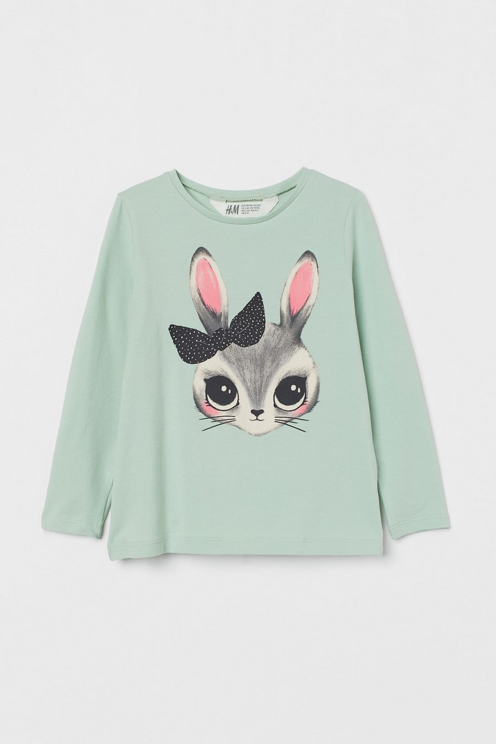 بلوز دخترانه 38377 سایز 3 تا 10 سال مارک H&M
