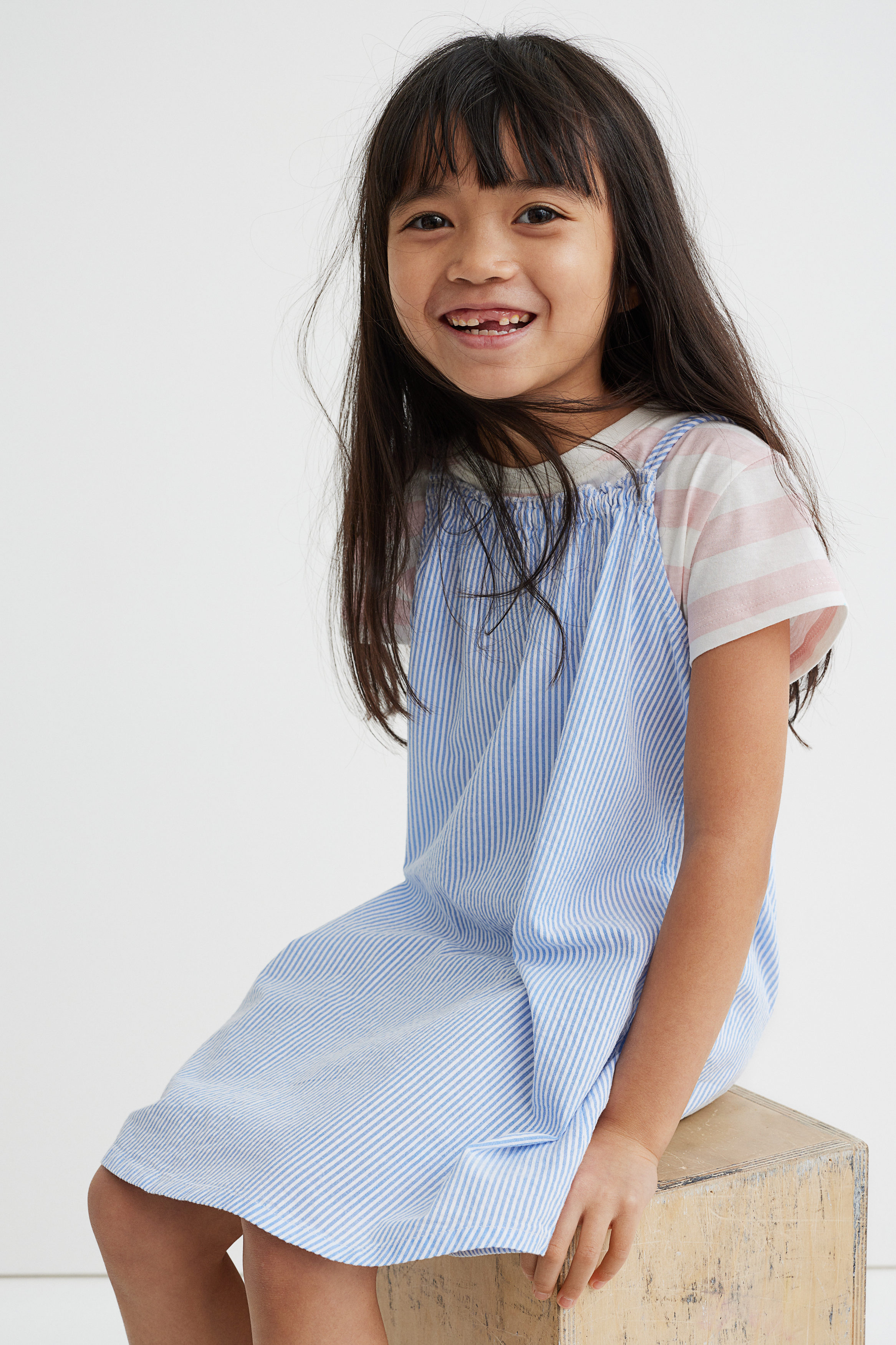 سارافون دخترانه 38614 سایز 3 تا 14 سال مارک H&M