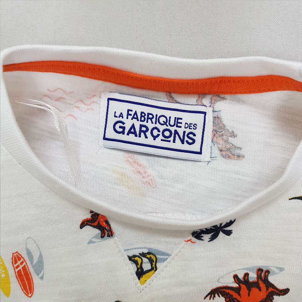تی شرت پسرانه 38897 سایز 4 تا 12 سال مارک GARCONS   *
