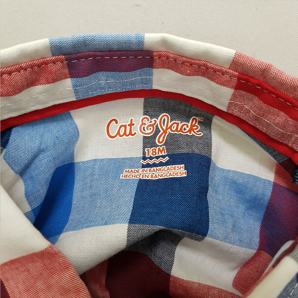 پیراهن پسرانه 39226 سایز 18ماه تا 10 سال مارک Cat&Jack