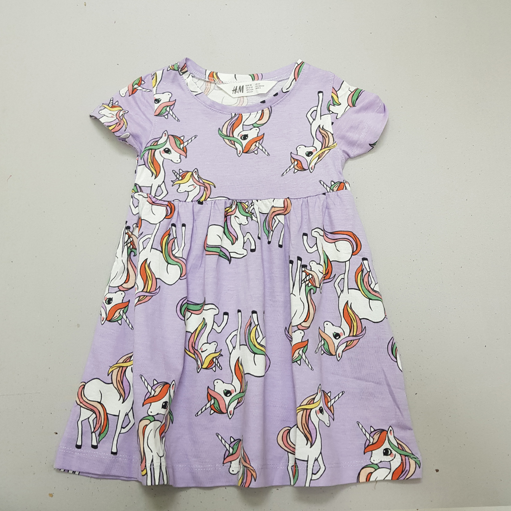 سارافون دخترانه 39490 سایز 2 تا 12 سال کد 5 مارک H&M