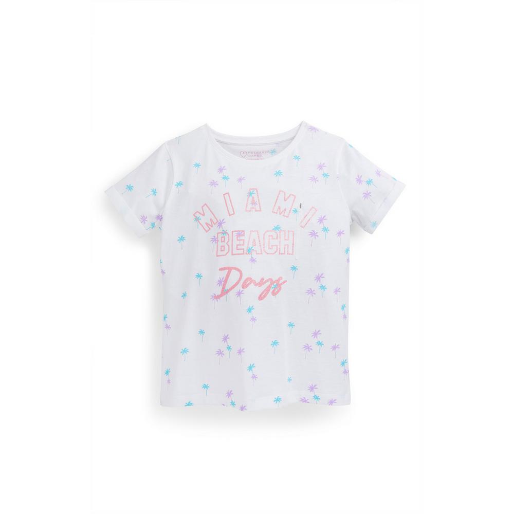 تی شرت دخترانه 39638 سایز 7 تا 15 سال مارک PRIMARK