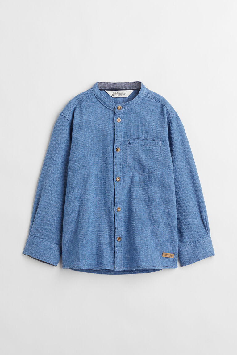 پیراهن پسرانه 39691 سایز 1.5 تا 10 سال مارک H&M