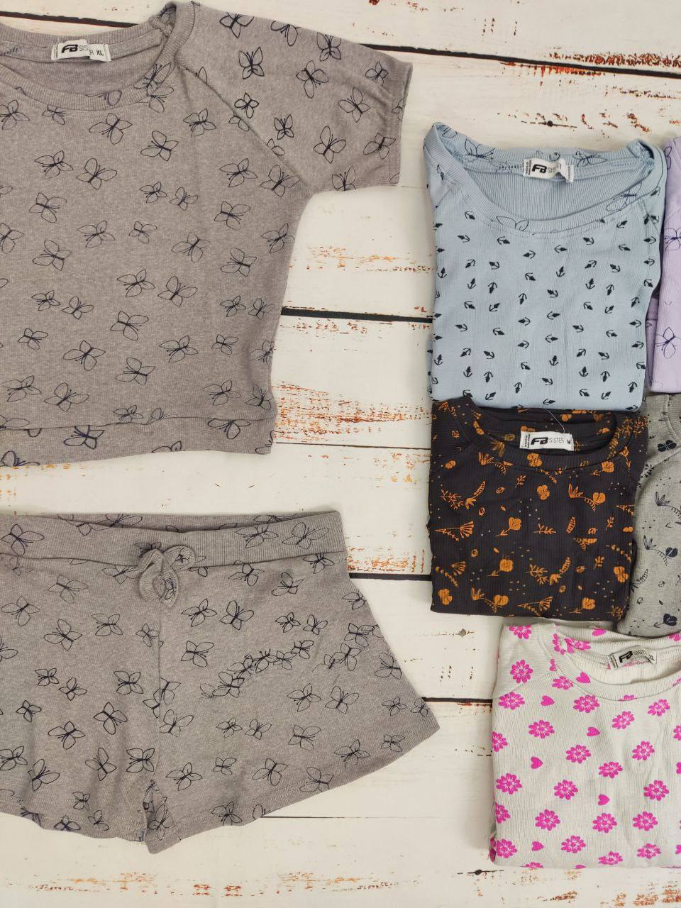 ست کراپ و شورتک کبریتی زنانه برند ZARA کد 411815