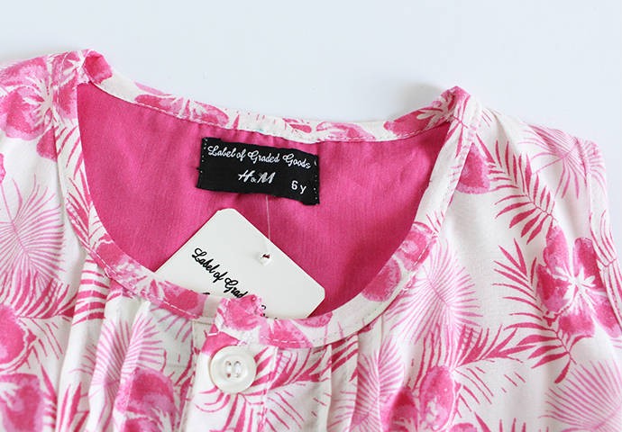 سرهمی دخترانه 15494 سایز 4 تا 10 سال مارک H&M