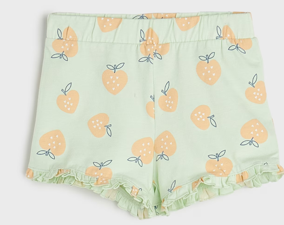 شورتک دخترانه 39857 سایز 3 ماه تا 2 سال مارک FOX&BUNNY