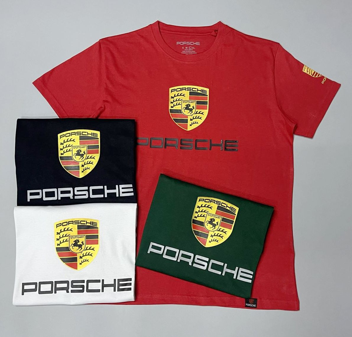 تی شرت مردانه سایز S تا XL  برند Porsche کد 10093409