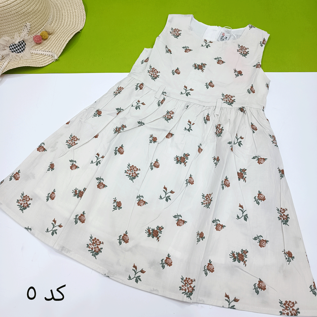 سارافون دخترانه سایز 2 تا 8 سال کد 6004070