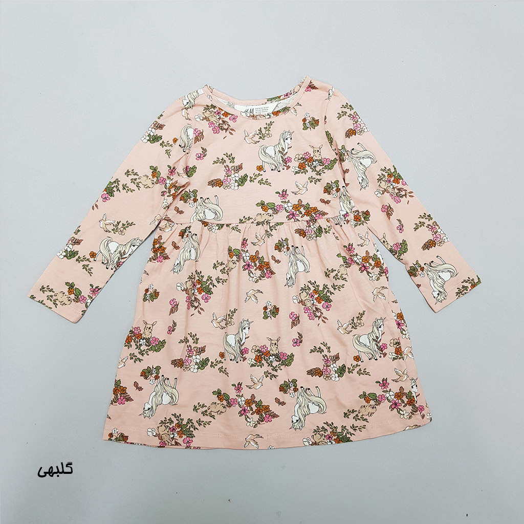 سارافون دخترانه 40767 سایز 1.5 تا 10 سال مارک H&M