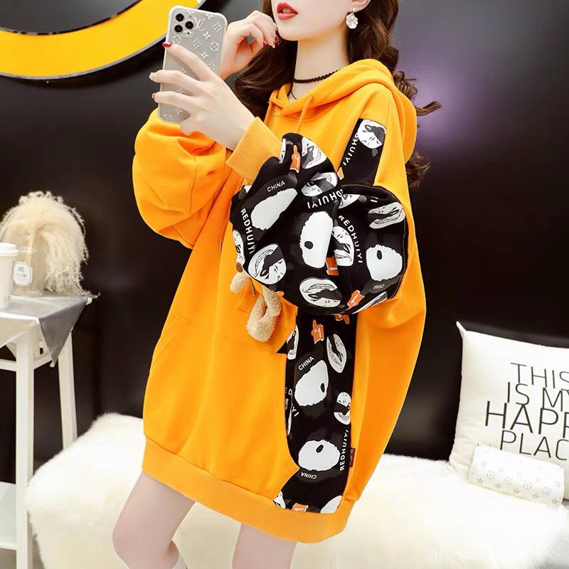 هودی اسپرت عروسکی زنانه کد 412605