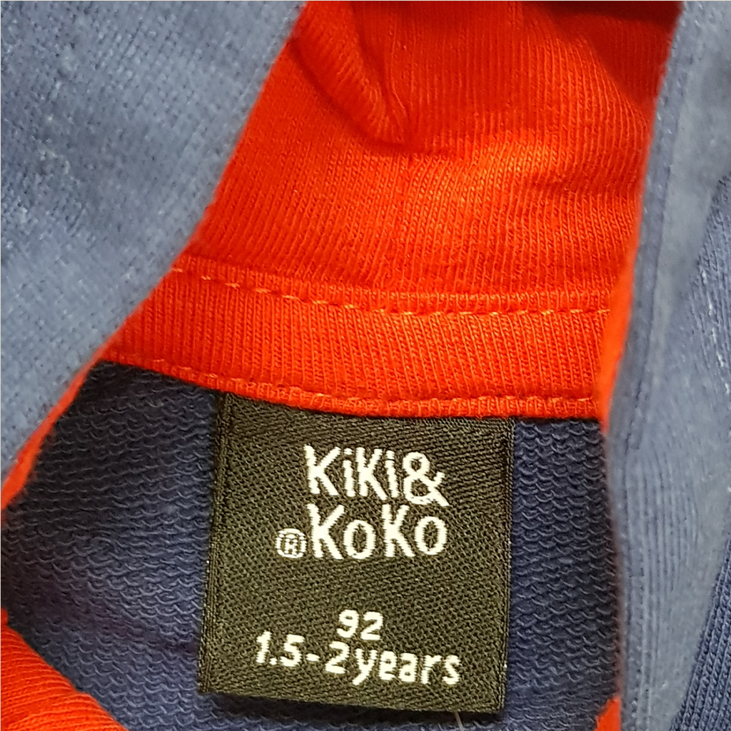 هودی پسرانه 20355 سایز 1.5 تا 6 سال مارک KIKI&KOKO   *