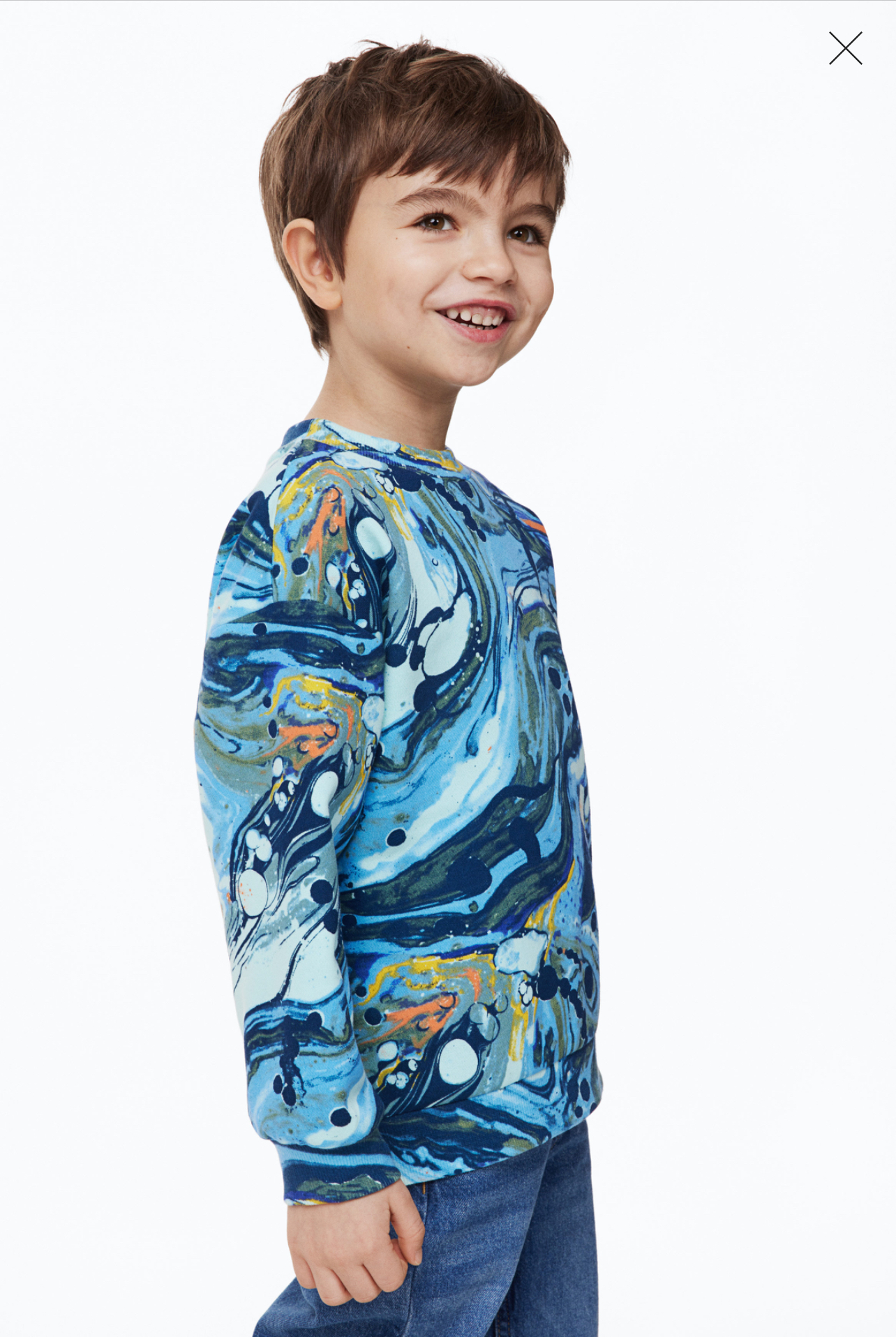 پلیور توپنبه ای بچگانه 20451 سایز 1.5 تا 10 سال مارک H&M